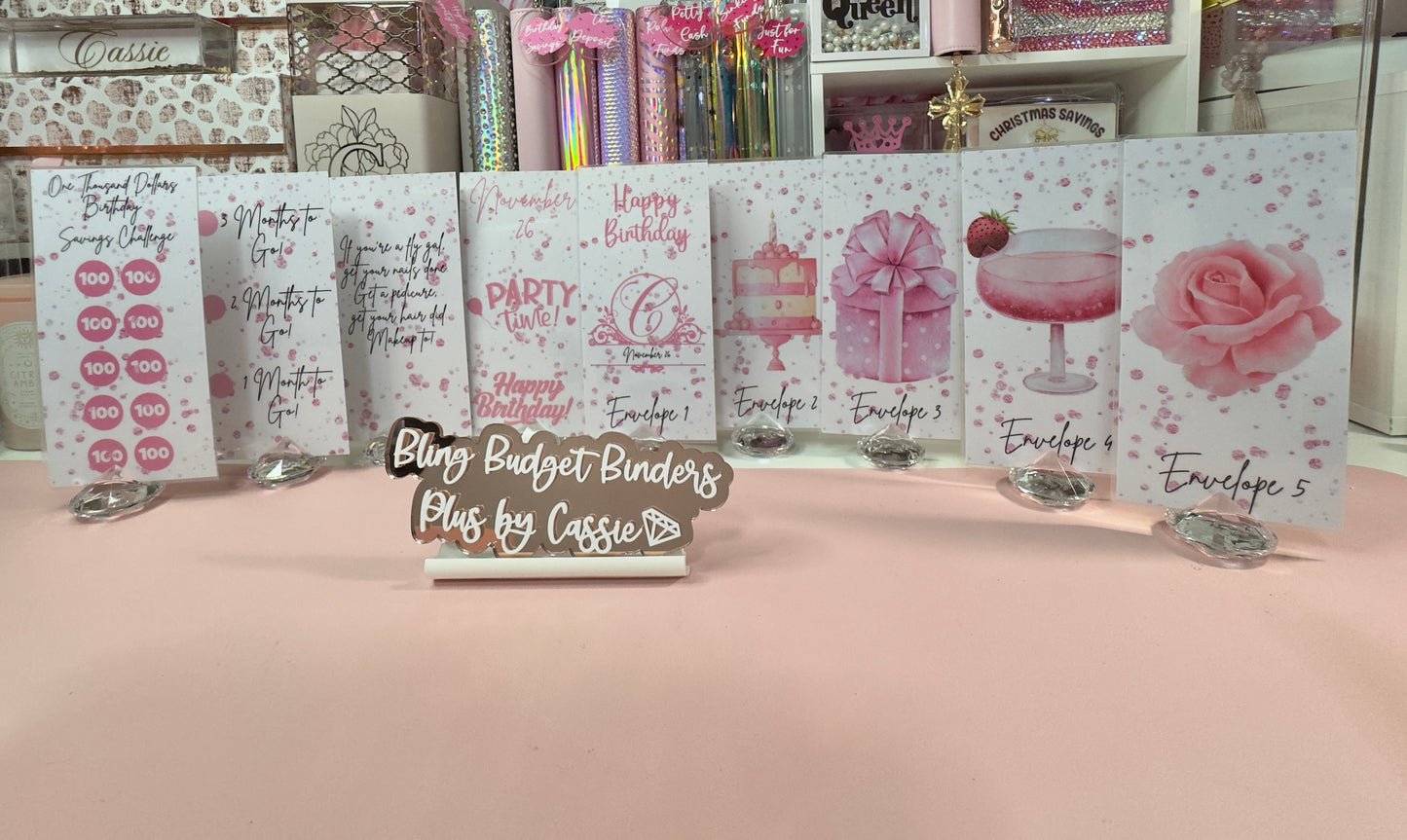 Birthday Savings Challenge Bundle
