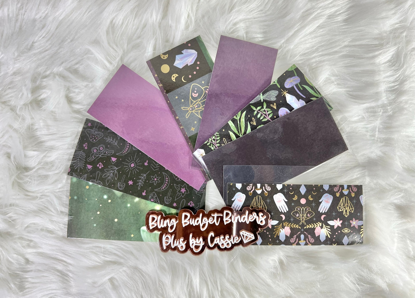 8 Piece Halloween Handcrafted Envelopes - A6