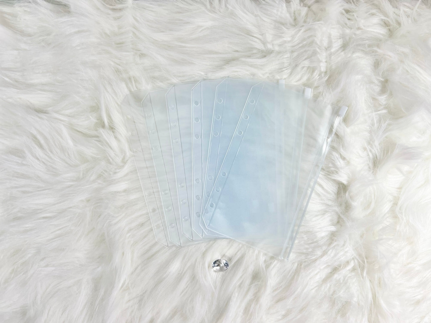 Luxe Budget Binder Package with PVC Envelopes - A6