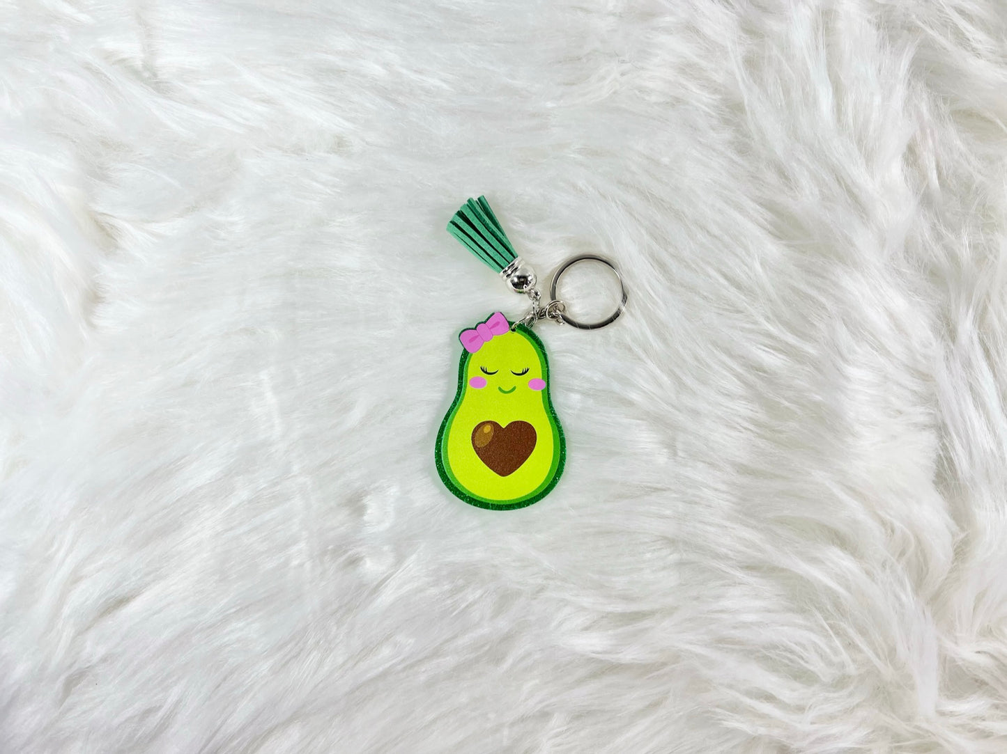 Avocado Keychain