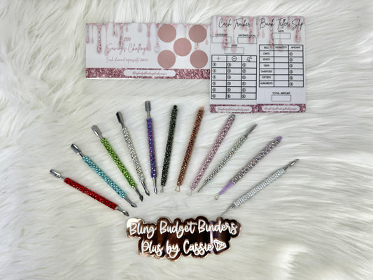 Rhinestone Scratch Off Tool - $100.00 Savings Challenge - Pink and White Edition!