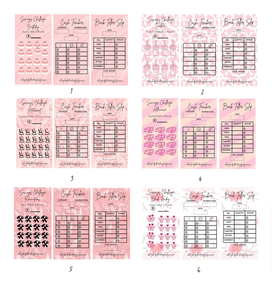 Budget Trackers - Pink Edition!