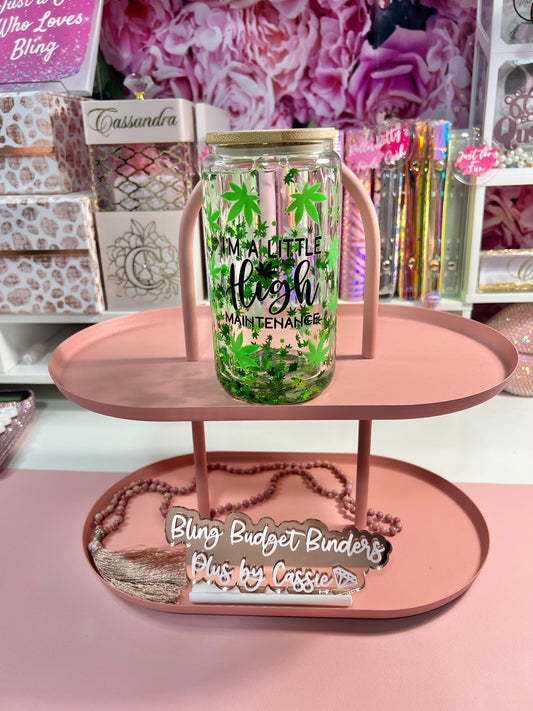 4/20 Clear Snow Globe Glass