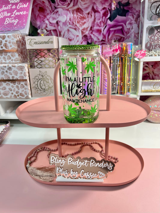 4/20 Clear Snow Globe Glass