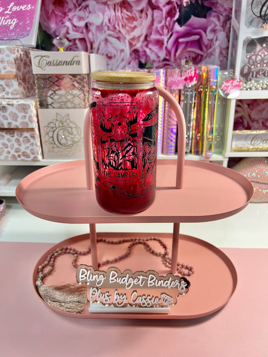 Horror Friends - 16oz Clear Blood Drip Snow Globe Glass