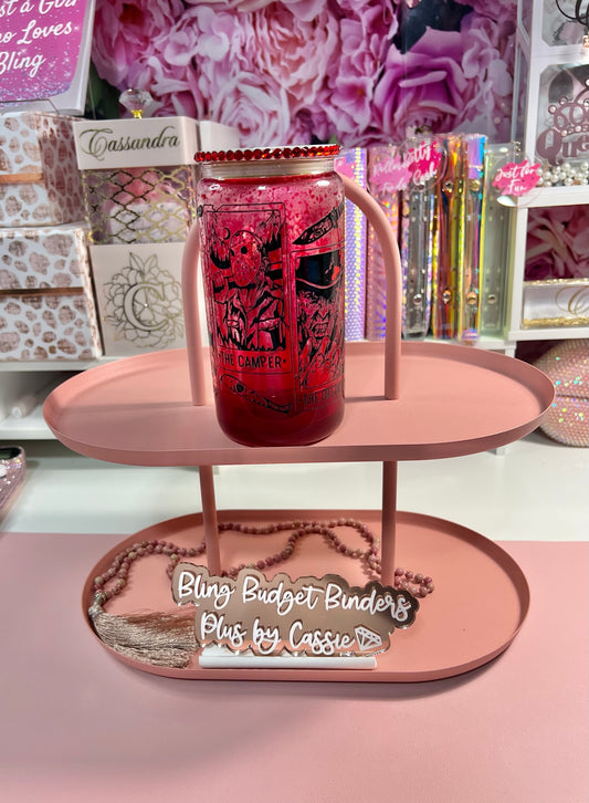 Horror Friends - 16oz Clear Blood Drip Snow Globe Glass