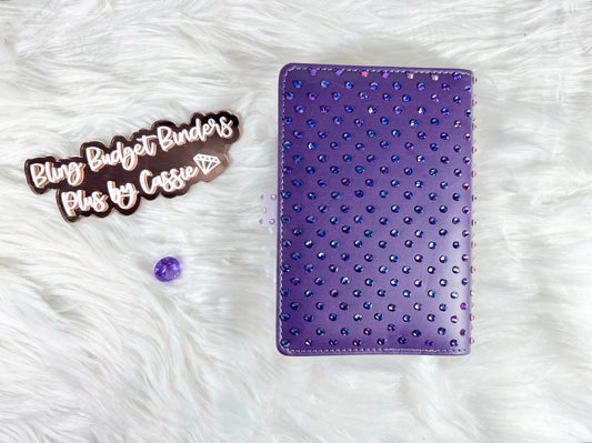 Crystal Scattered in Purple(s) Budget Binder