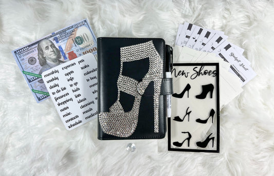 The Diva Budget Binder Package with Handcrafted Envelopes - A6