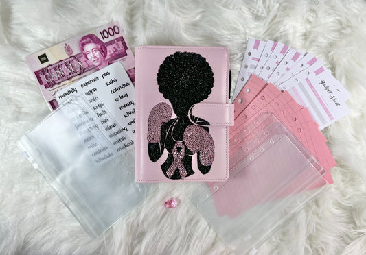 Fcuk Cancer Budget Binder Package with PVC Envelopes - A6