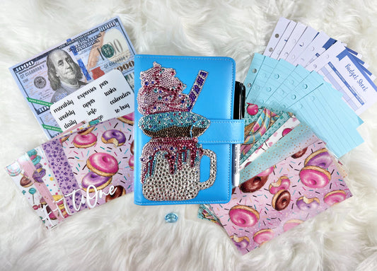 Frozen Sweets Budget Binder Package with Handcrafted Envelopes - Style 1 - A6