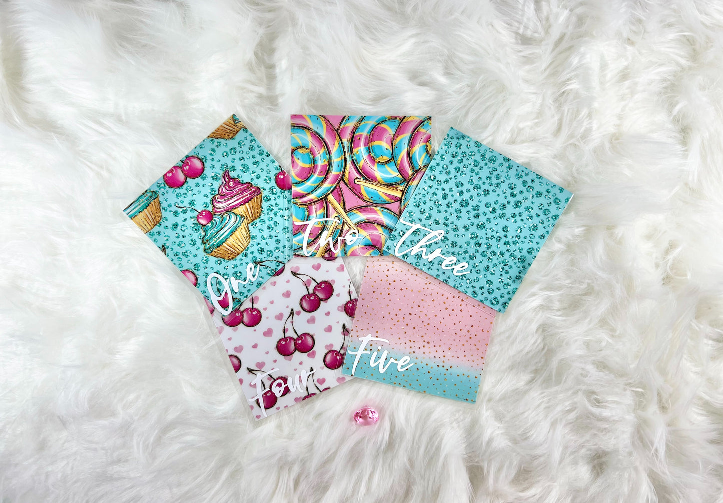 Frozen Sweets Budget Binder Package with Handcrafted Envelopes - Style 2 - A6
