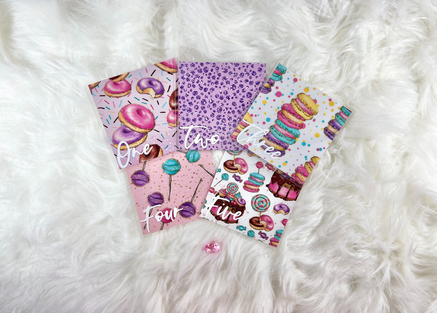 Frozen Sweets Budget Binder Package with Handcrafted Envelopes - Style 1 - A6