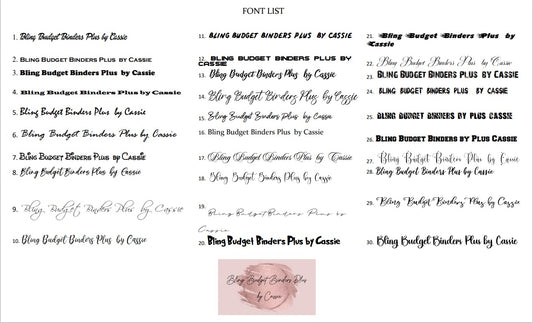 6 Piece Budget Babe Handcrafted Envelopes - A6