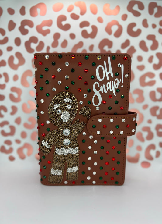 "Oh Snap" Gingerbread Man Budget Binder - A6