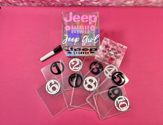 Jeep Girl Mini 1000 Savings Challenge Box