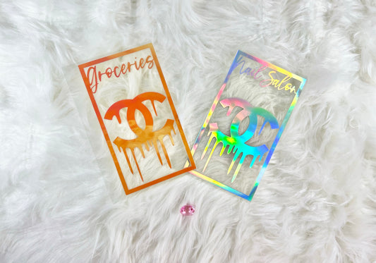 Double C Drip Budget Binder Package with Handcrafted Envelopes - A6