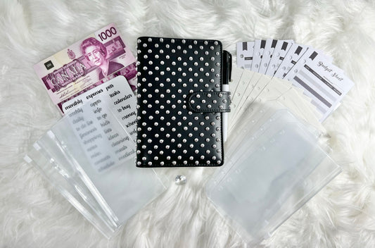 "The Rebel" Budget Binder Package with PVC Envelopes - A6