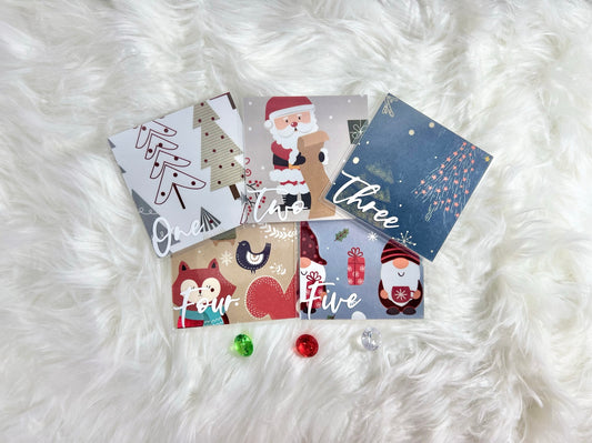 10 Piece Christmas Handcrafted Envelopes - A6