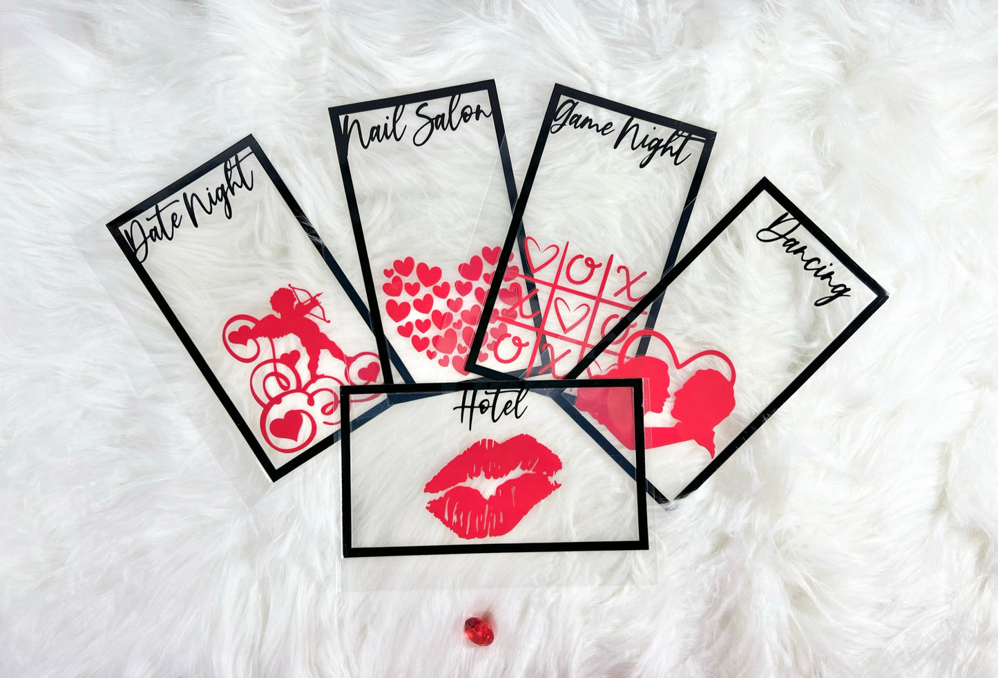 9 Piece Valentines Day Handcrafted Envelopes - A6