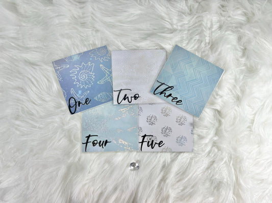 10 Piece Pocket Style Mermaid Handcrafted Envelopes