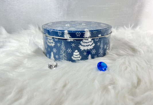 Christmas Mini Savings Challenge Bling Tin - Style 5