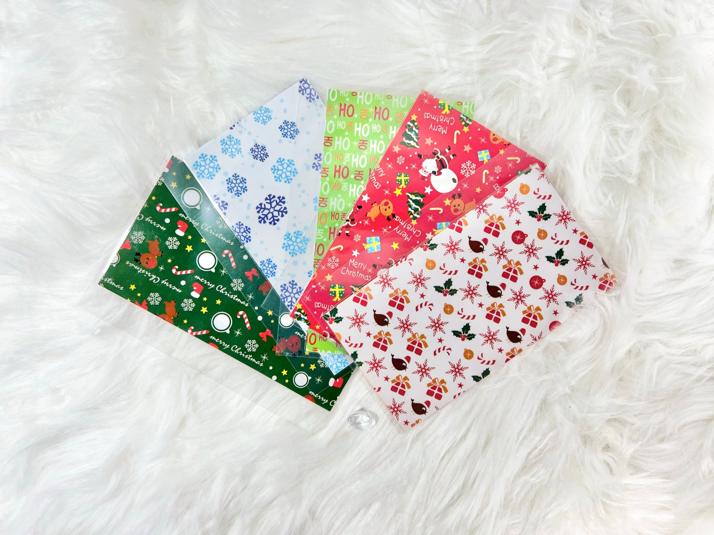 "Tis The Season" Budget Binder Package with Handcrafted Envelopes - Style 2 - A6
