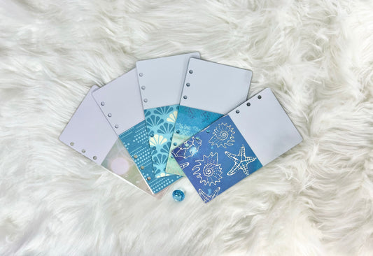 10 Piece Pocket Style Mermaid Handcrafted Envelopes