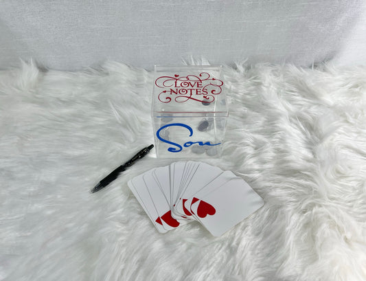 Sweetheart Love Notes Box - Son