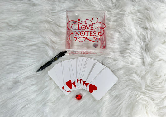 Sweetheart Love Notes Box