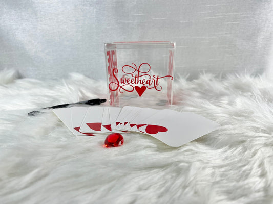 Sweetheart Love Notes Box