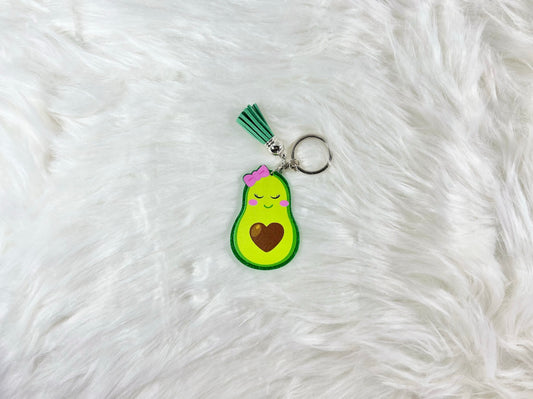 Avocado Keychain