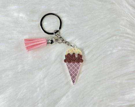 Ice Cream Keychain