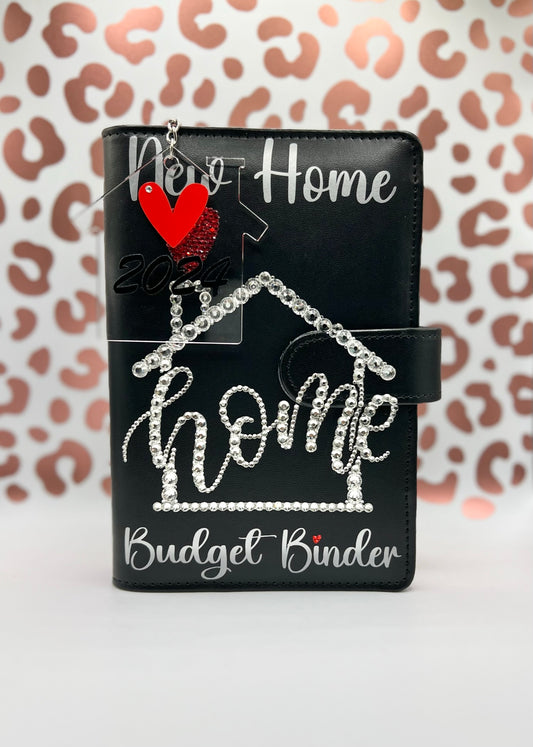 The Ultimate House Budget Binder Only with customized keychain - A6
