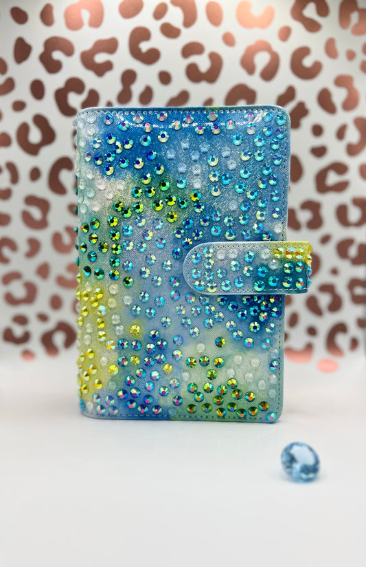 Marble Budget Binder Package with PVC Envelopes - Style 4 - A6