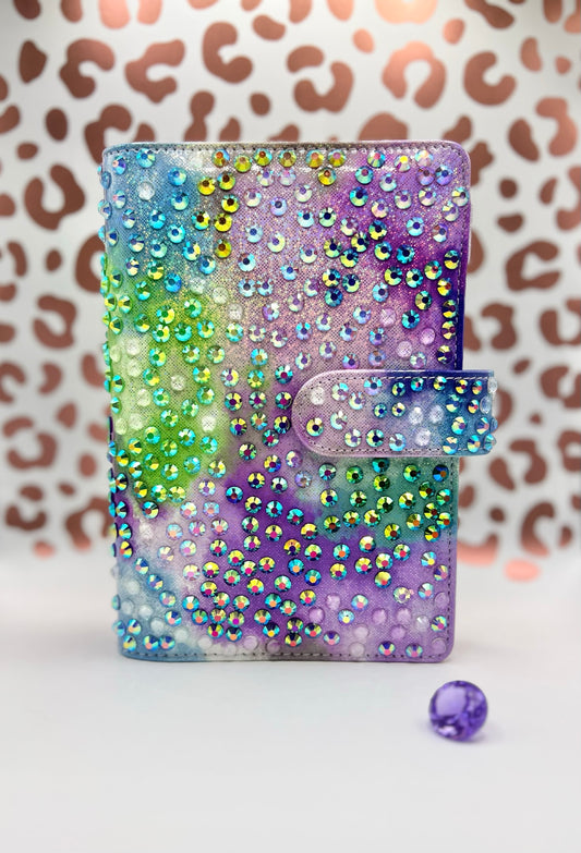 Marble Budget Binder Package with PVC Envelopes - Style 5 - A6